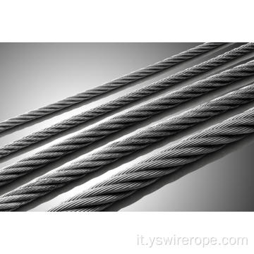 316 corda in filo in acciaio inossidabile 7x7 8,0mm